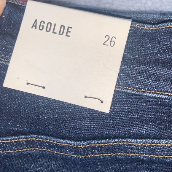 Agolde | Sophie Mid Rise Ankle in Prelude Size 26 - Picture 4 of 5